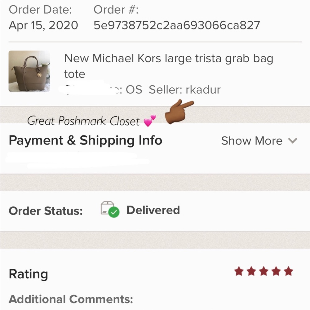 Poshmark Closet Compliments 💕